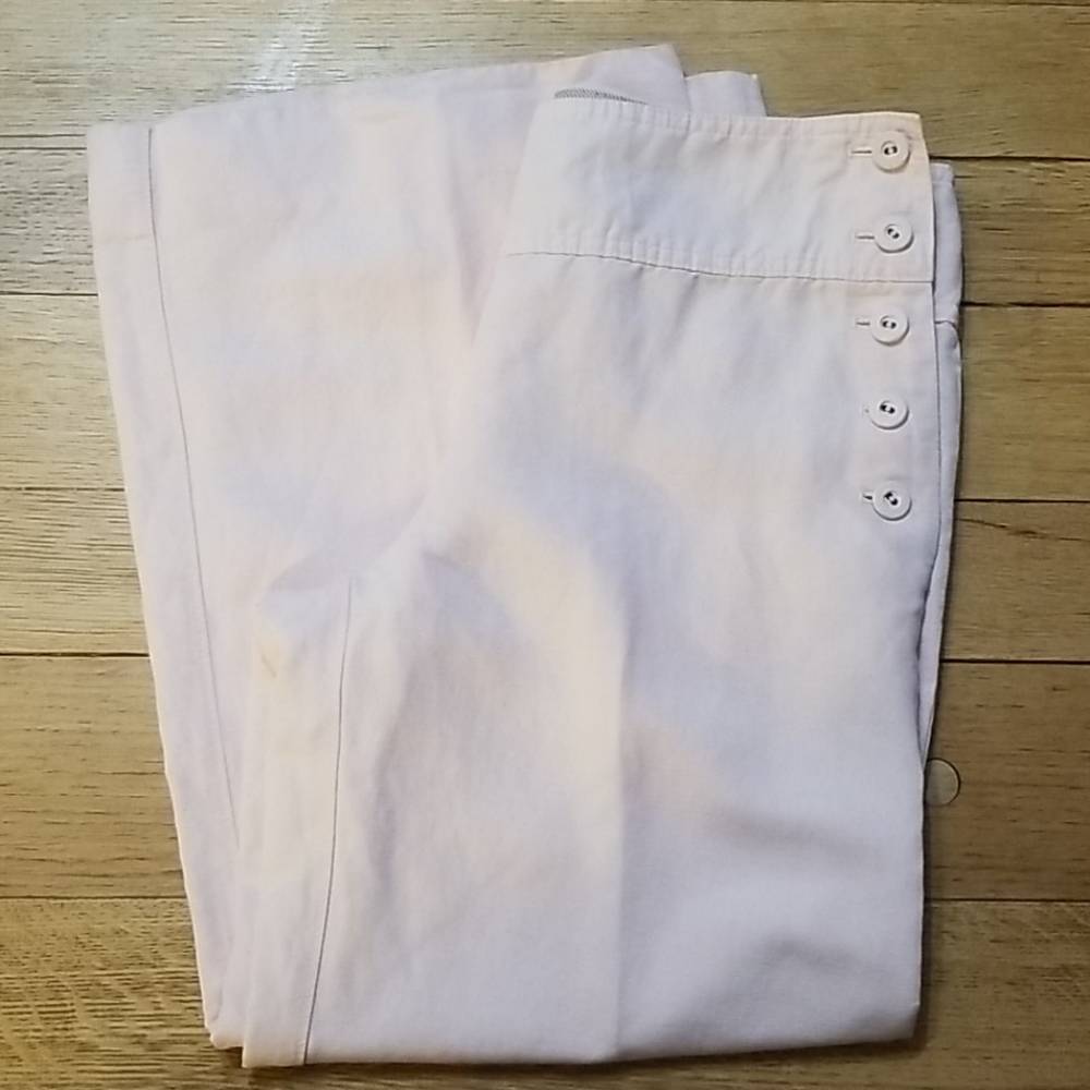 Anthropologie cartonnier wideleg pink trousers